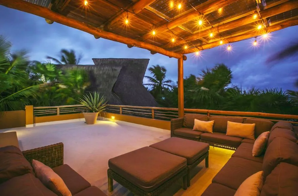 טולום All Inclusive Beachfront Villa In Sian Kaan 0*,